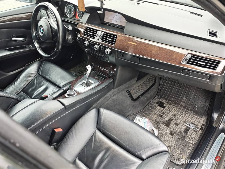 BMW E60 525d 197 2008 r 249 isofix Seria 5 Słupsk