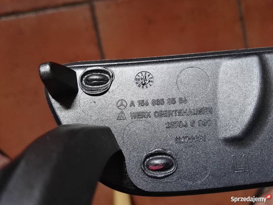 MERCEDES GLA W156 PRAWALEWA ZAŚLEPKA osobowe Karoseria wielkopolskie Międzychód