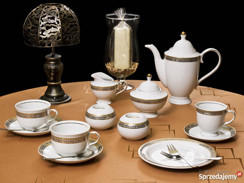 Serwis obiadowy porcelana Monacco Porcelana Wałbrzych
