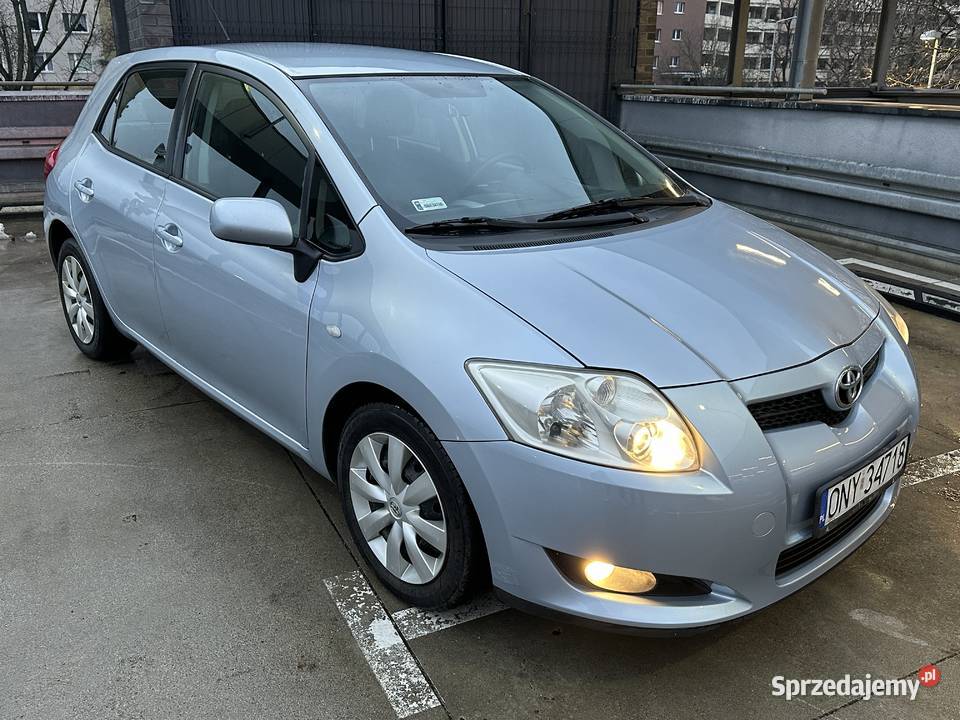 Toyota Auris 2008r 14VVTi Rok produkcji 2008 Wrocław