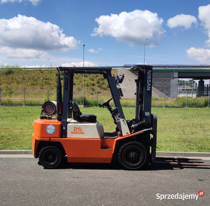 Wózek widłowy NISSAN UJ02A25U 2500 TX 4750 mm Warszawa