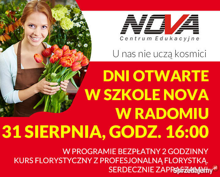 Bezpłatny KURS FLORYSTYCZNY mazowieckie Radom