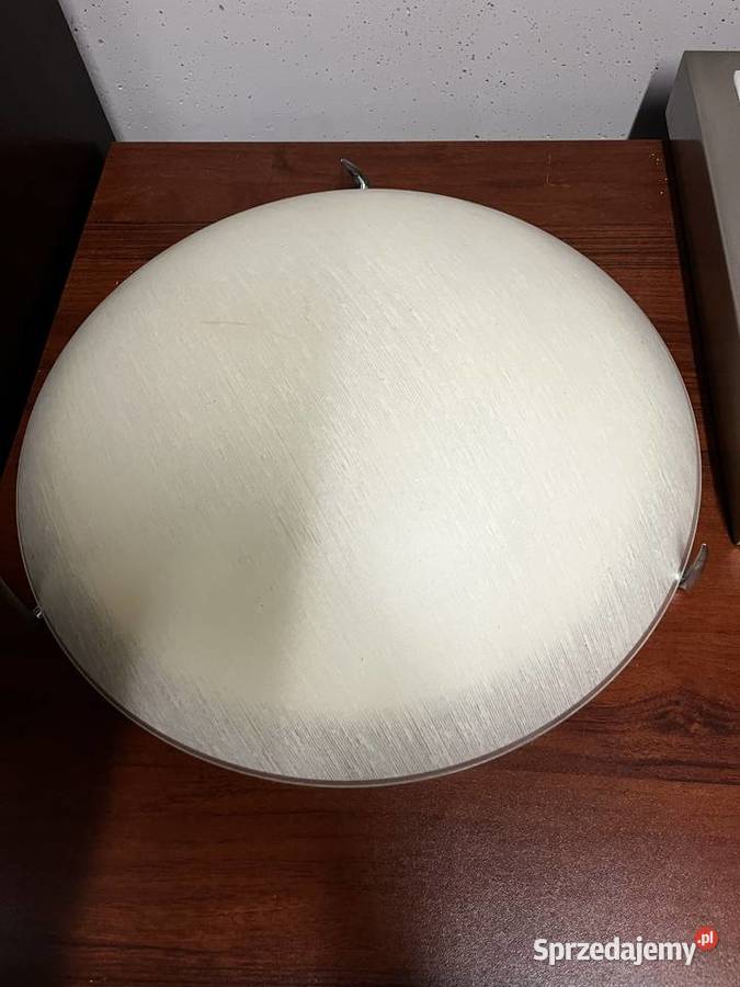 Lampa wisząca stojąca 2jedna rozbity klosz