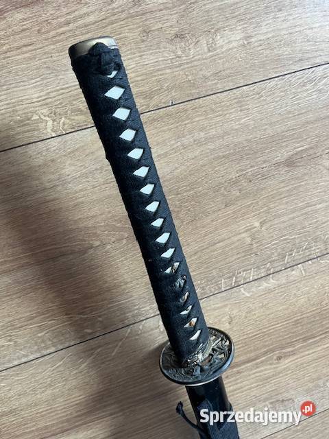 Katana miecz samurajski wykonany współcześnie Mrągowo