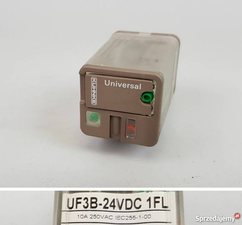 Uniwersalny stycznik UF3B24VDC 1FL Poznań