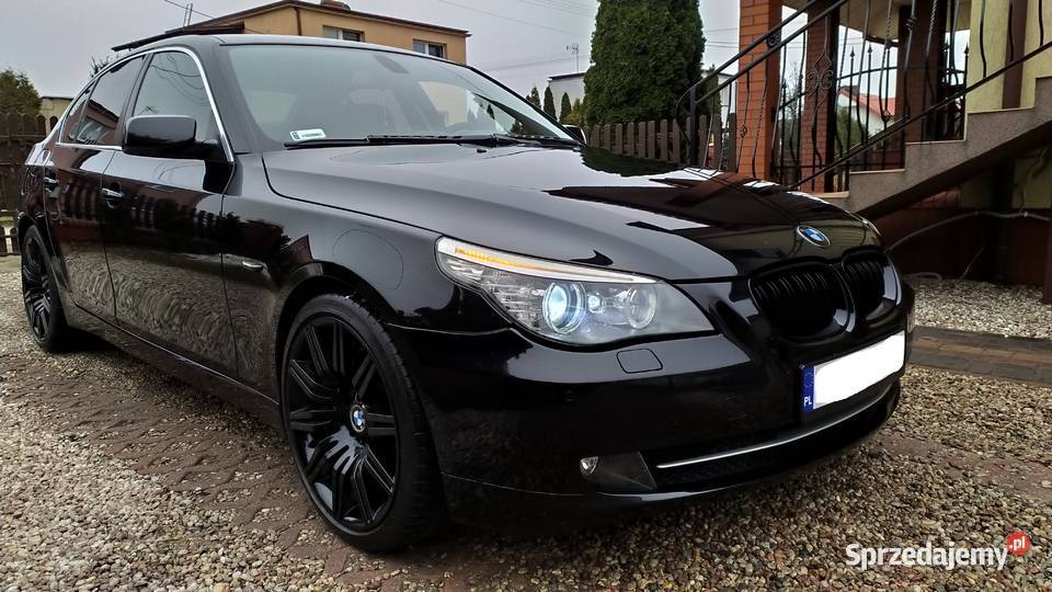 BMW E60 Sedan Czarny Lift BiXenon Logic7 Alu Toruń