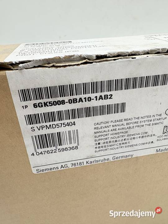 Siemens 6GK50080BA101AB2 Scalance XB008 Warszawa