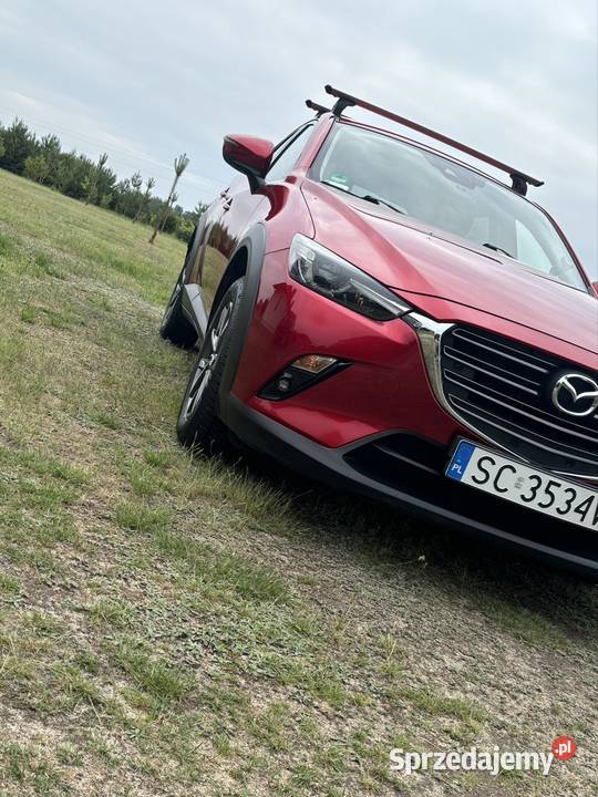 Mazda cx3 2018rej 2019 20 AWD 150konia czerwony CX-3 śląskie Częstochowa
