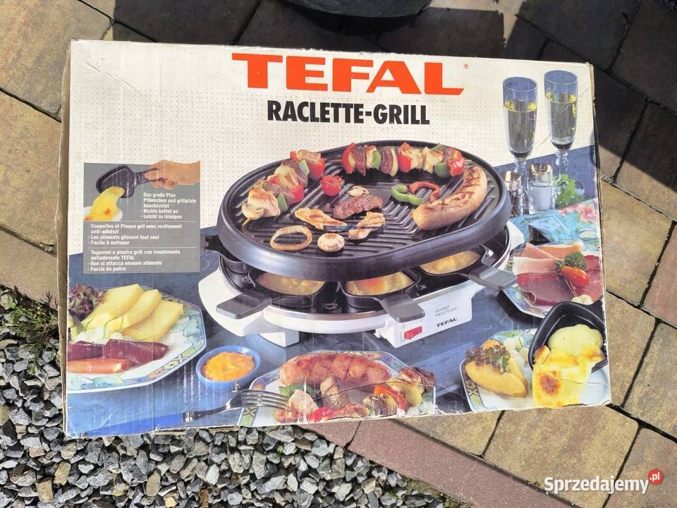 Grill elektryczny Tefal Raclette Grill komplet z Braciejowa
