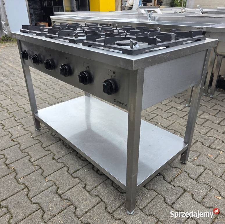 Kuchnia Gazowa 6 Palnikowa STALGAST Moc 325 kW Gastronomia Nowe Skalmierzyce