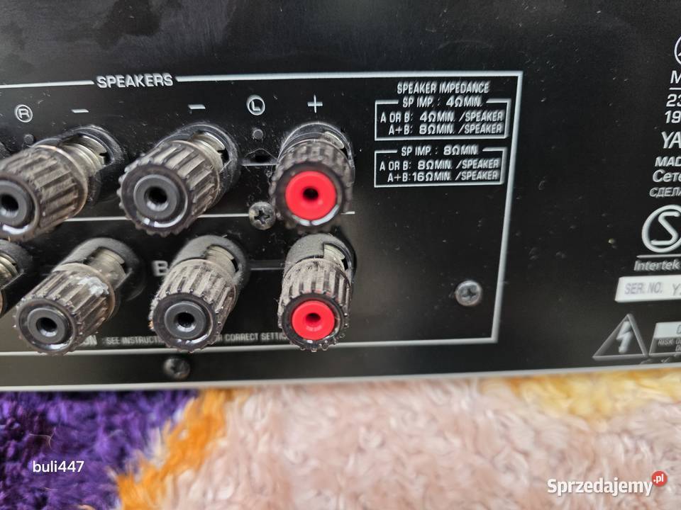 amplituner yamaha rn602 stereo bluetooth dab śląskie
