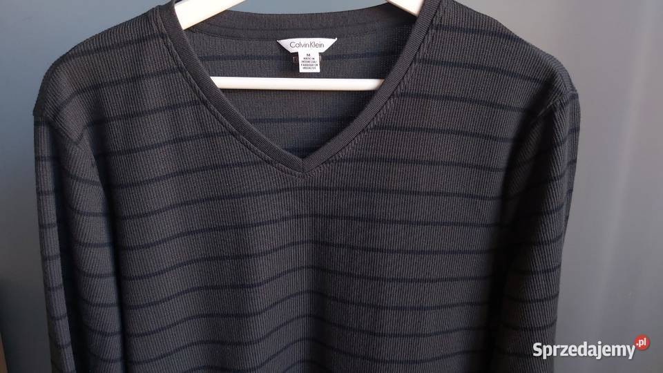 Calvin Klein bluzka męska rozmiar M Rozmiar M Swetry i golfy Lublin