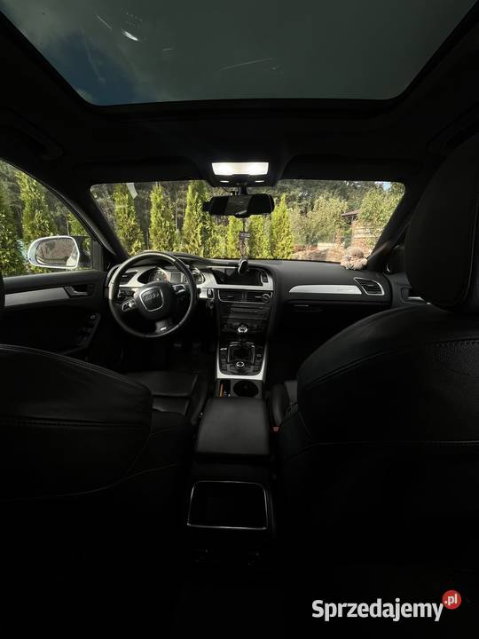 Audi a4b8 najbogatsza wersja quattro sline Rok produkcji 2009 Radomyśl Wielki