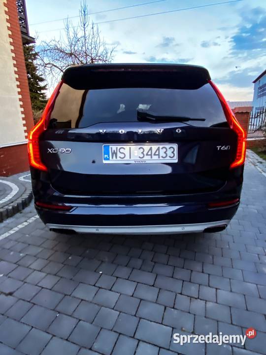 Volvo XC90 T6 Momentum 2016 Niski przebieg nieuszkodzony XC 90 Siedlce