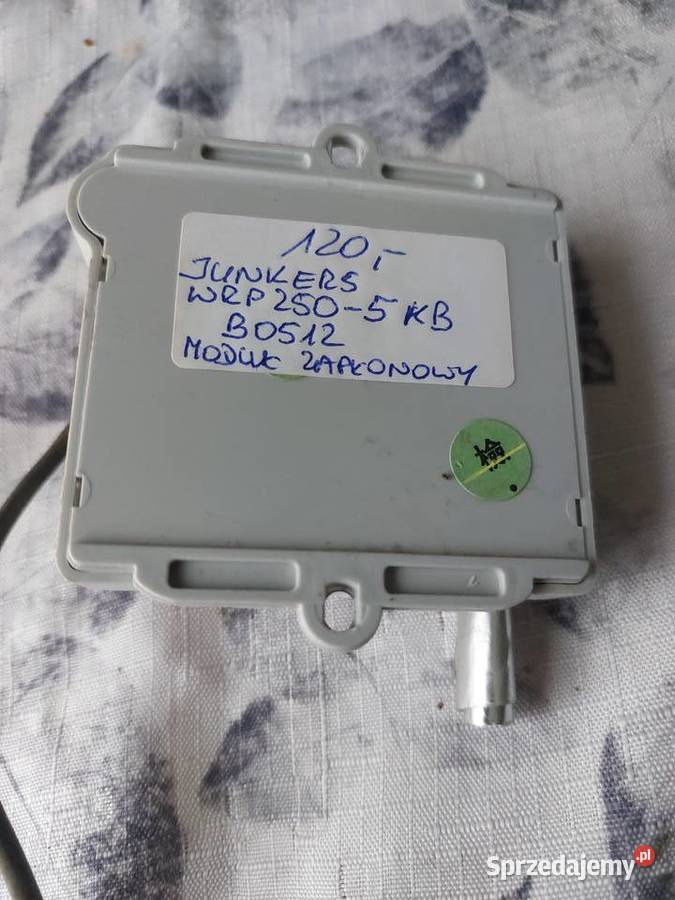 JUNKERS WRP 2505 KB B0512 MODUŁ ZAPŁONOWY Kotły i Piece CO Nowy Sącz