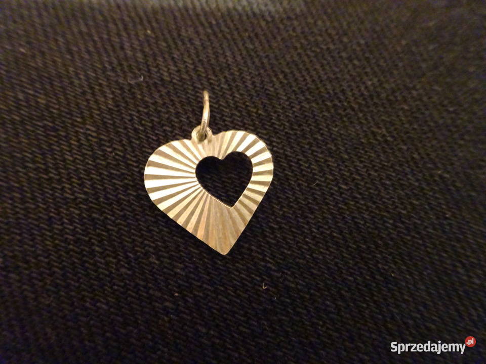 serduszko srebrna wisiorek Warszawa