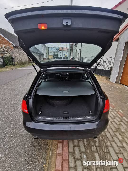 Audi A4 B7 18T LPG 163 SLINE CZARNA PERŁA Zarejestrowany w Polsce Kolno