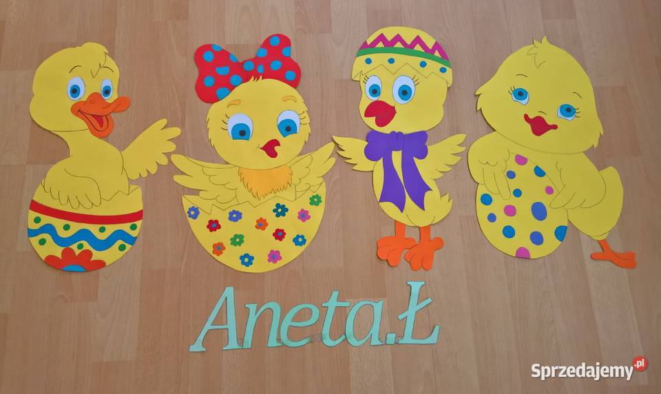 Dekoracje na Wielkanoc z brystolu 504 102 444 Garwolin