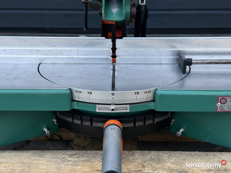 Piła kapowa ukośnica OMS FC 350 R 22 kW 1485 Produkcja Łabuńki Pierwsze