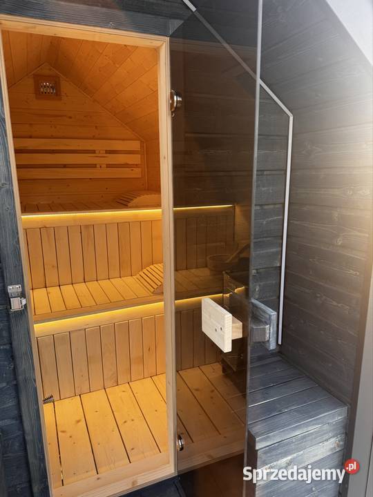 Nowoczesna sauna ogrodowa Hit Sauny Kraków