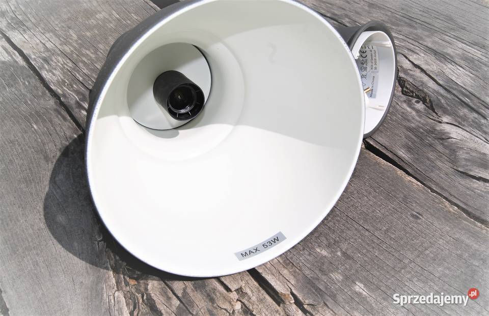 Hektar model T1028 Ikea lampa sufitowa odcienie szarości Beszowa sprzedam