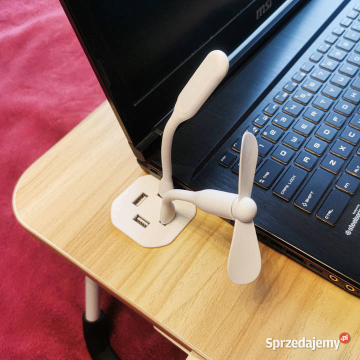 Stolik pod laptopa z wejściem USB Lublin