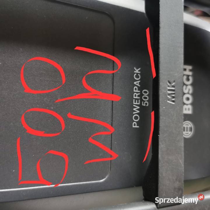 Bateria BOSCH Powerpack 500Wh na bagażnik Łódź