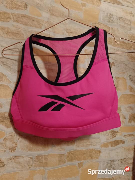 3840 ML Reebok Różowy Top fitness z Londynu Topy i koszulki małopolskie Kraków