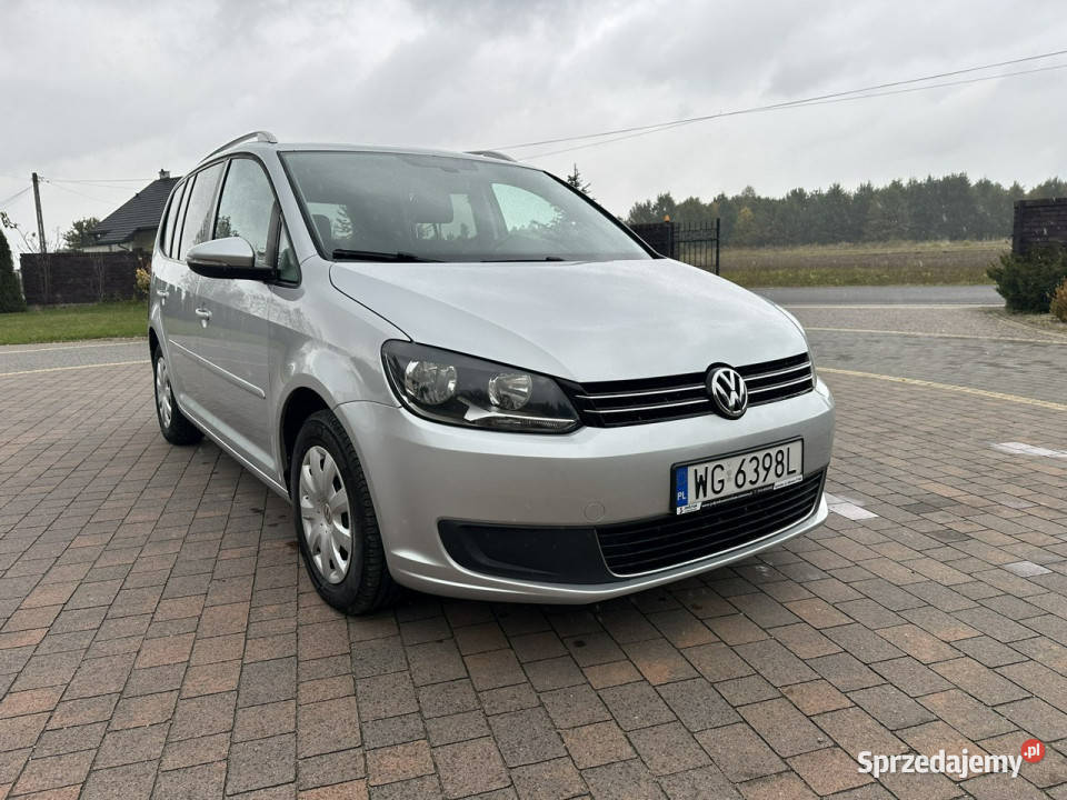 Volkswagen Touran II 20102015 Rok produkcji 2011 Motoryzacja mazowieckie Lipówki