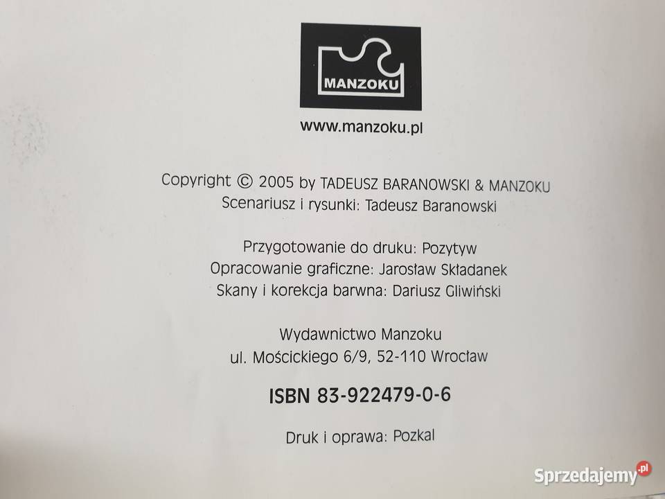 Podróż Smokiem Diplodokiem Manzoku 2005 kredowy papier  Gdynia