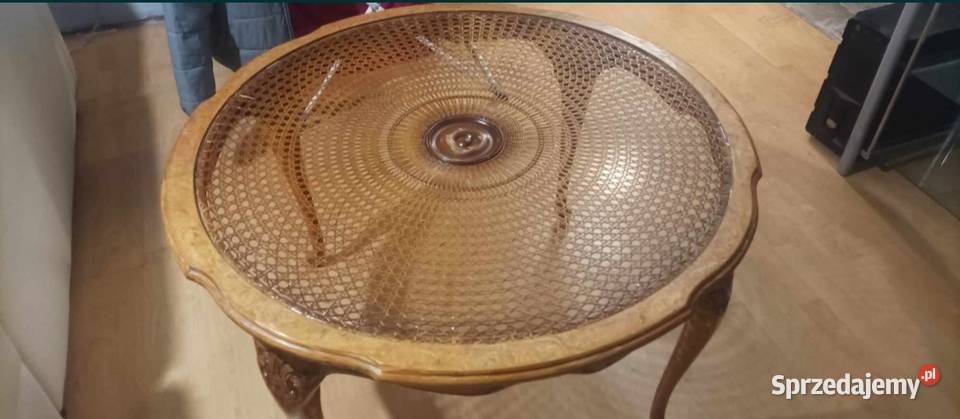 Stolik dębowy PIĘKNY Stronno