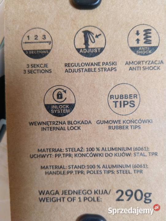 NAJTANIEJ Kijki Do Chodzenia Kije Treningowe Zabrze