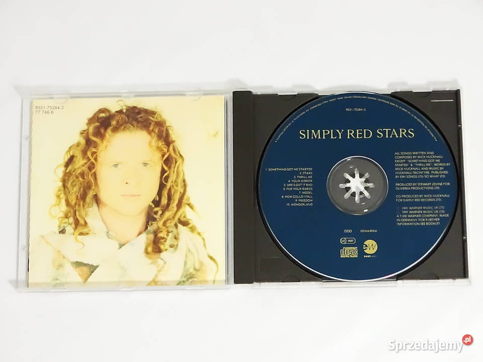 Simply Red Stars CD 9031752842 1991 CD