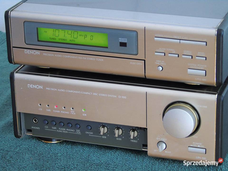 Wzmacniacz z radiem Denon seria UPA100 UTU100 Jasło