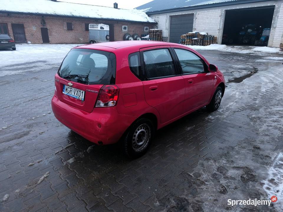 Chevrolet kaleos 12 LPG 2007 r MP3 Zemborzyce Wojciechowskie