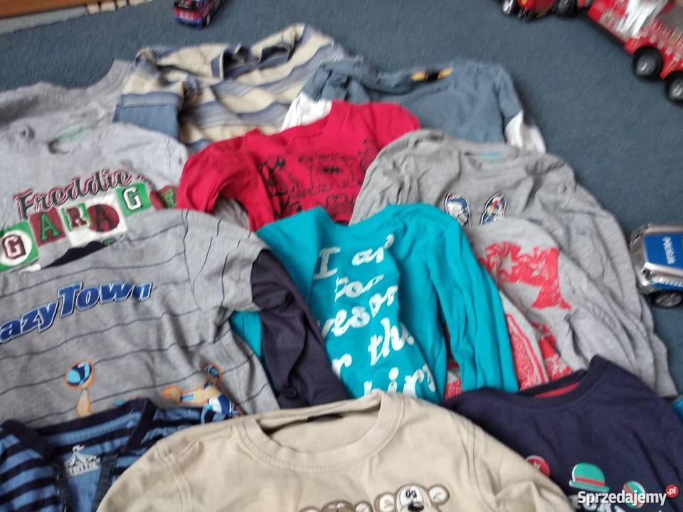 bluzki chłopięce rozmiar 98 104 sztuk 12 chłopiec Poznań