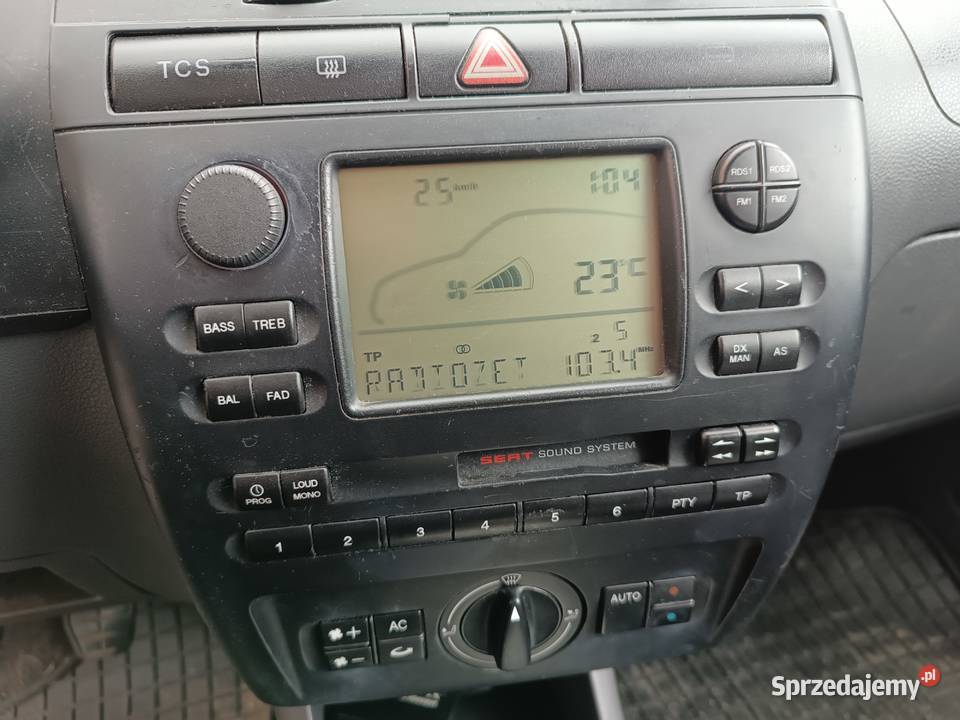 Seat Ibiza 2 II FL Lift panel ramka wyświetlacz Częstochowa