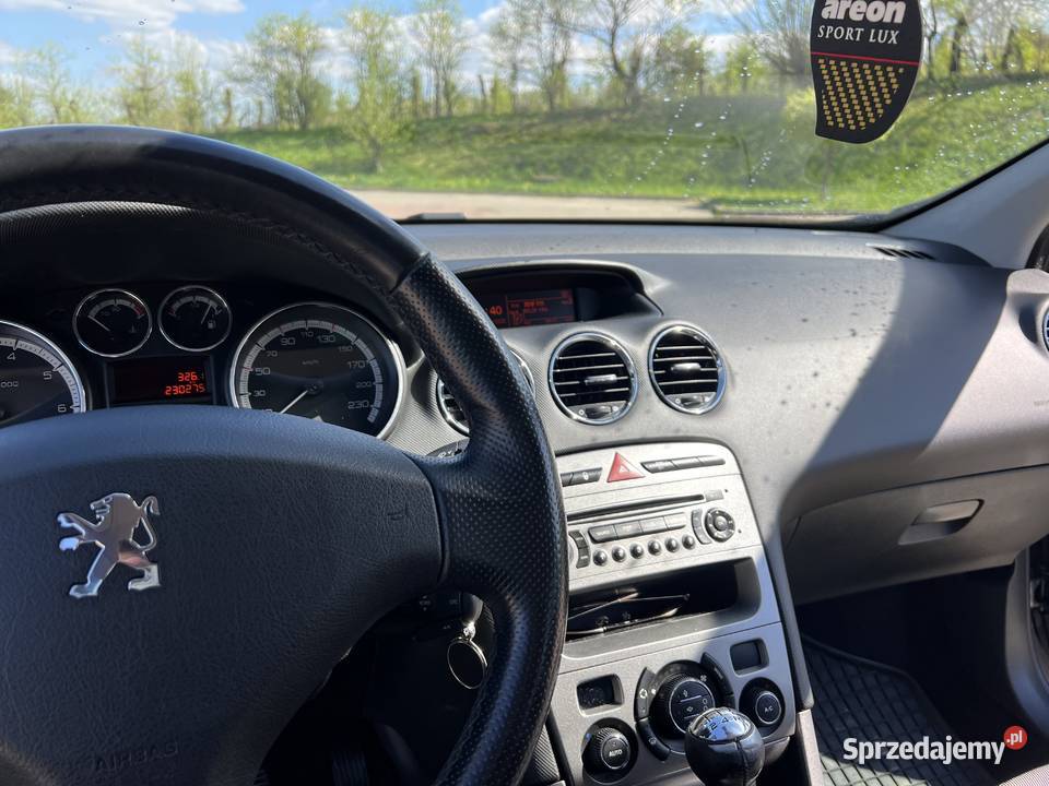 Peugeot 308 16 VTi LPG z Drugim Kompletem Opon elektryczne szyby małopolskie Czarny Potok