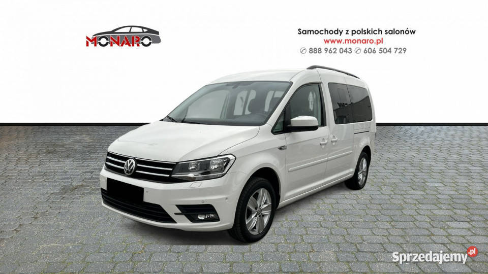 Volkswagen Caddy SALON POLSKA Dostępny na Caddy Włocławek