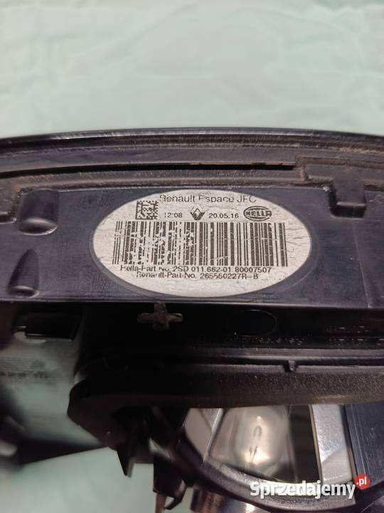 Lampa Lewy Tył w Klapę Renault Espace V Olchowa