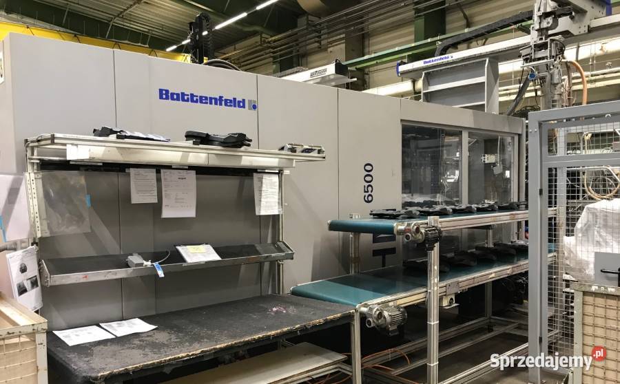 Wtryskarka Battenfeld HM 65005400 Produkcja dolnośląskie Bielany Wrocławskie