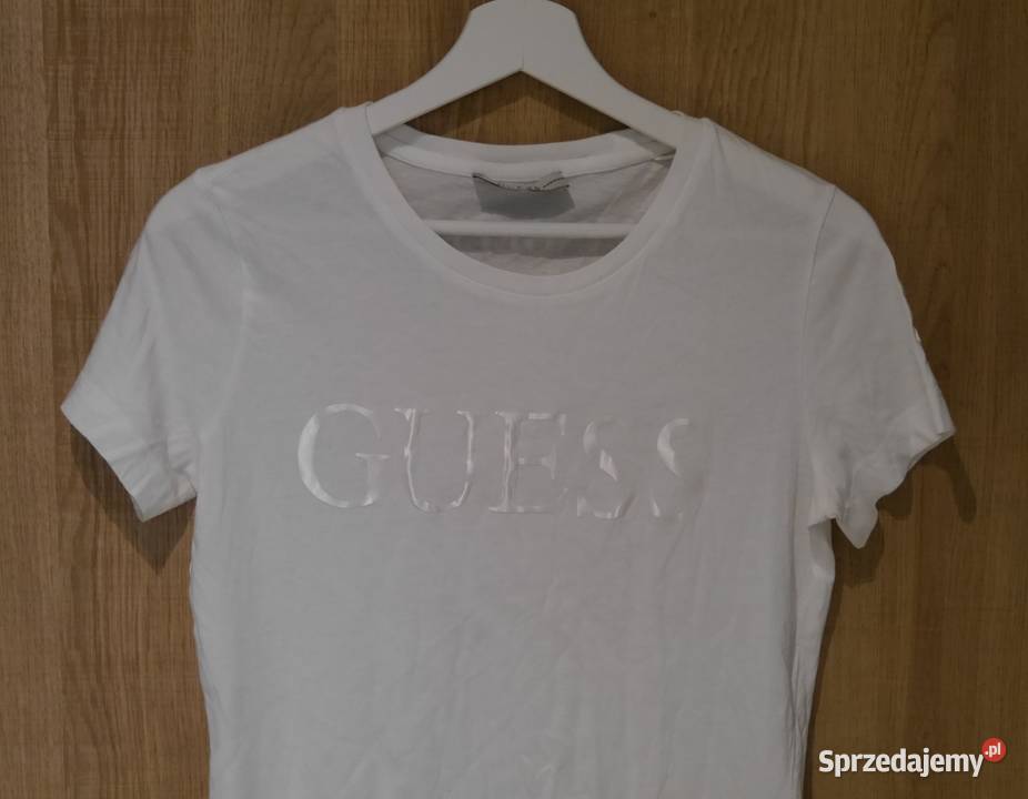 Guess fajna bluzka logo 36 S Rozmiar 36(S) Wrocław