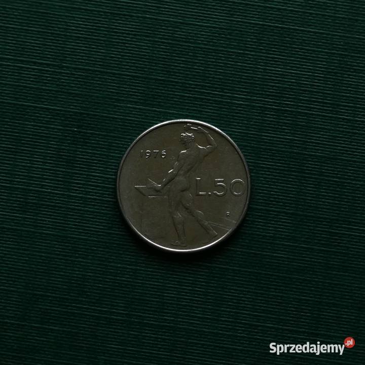 WŁOCHY 50 lirów 1976r