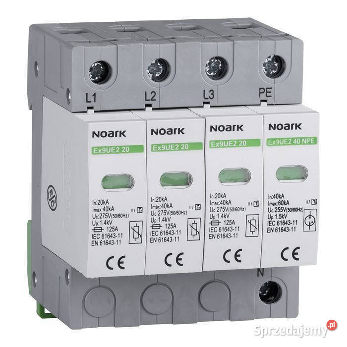Ogranicznik przep NOARK typ II 275 V AC 20 kA