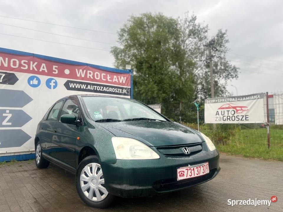 Honda Civic 14 Benzyna LPG Ekonomiczny Civic dolnośląskie Wrocław