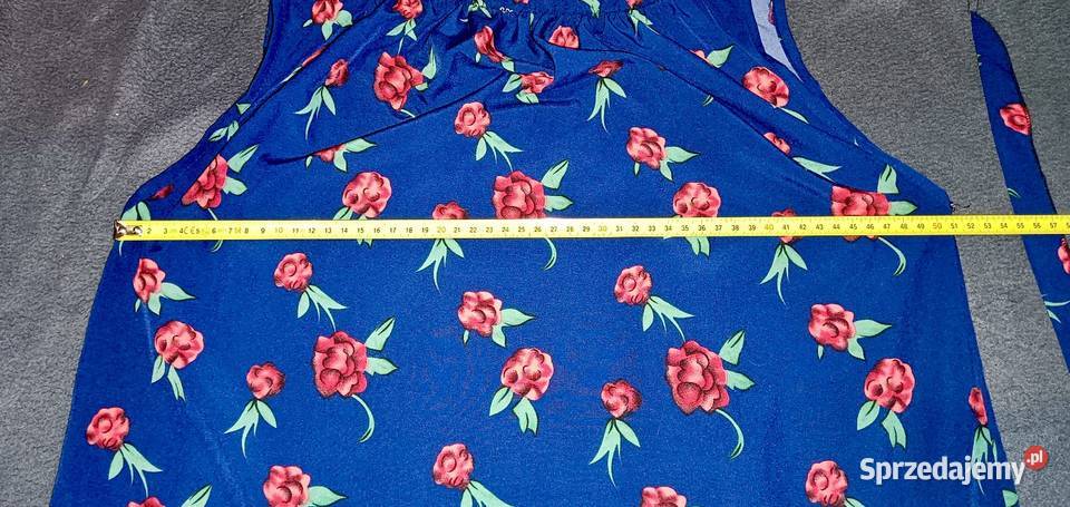 Śliczna sukienka w kwiatki kujawsko-pomorskie Toruń
