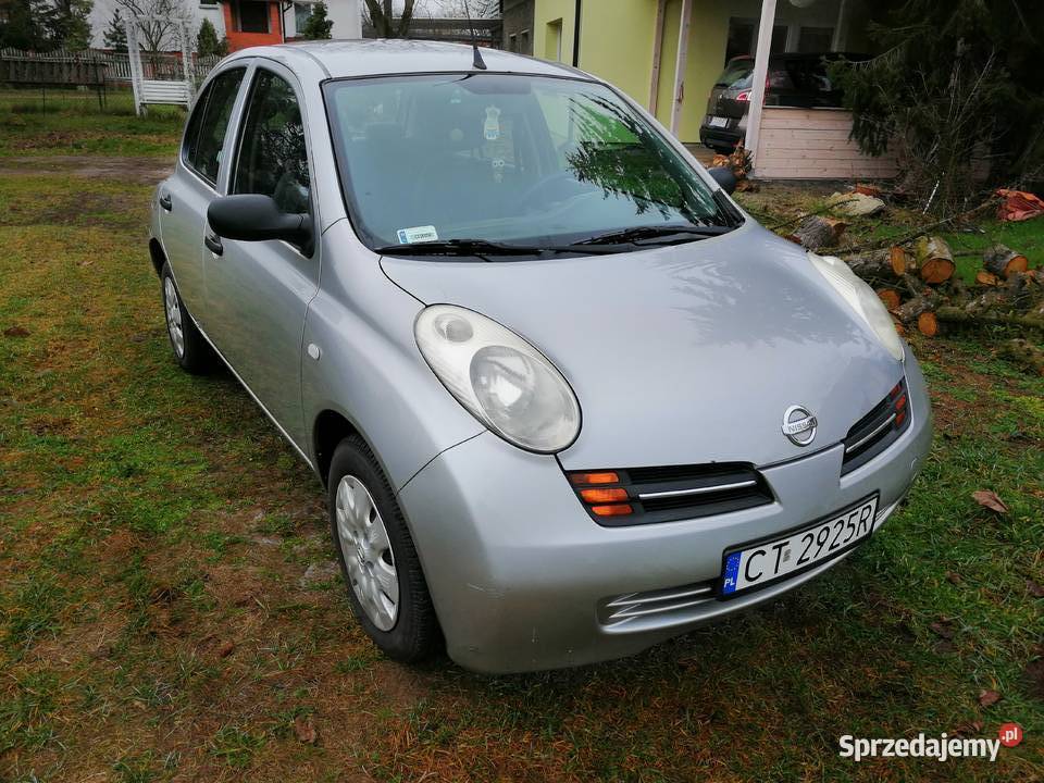 Sprzedam Nissan Micra K12 Sprawna Klima Rok produkcji 2004 Toruń
