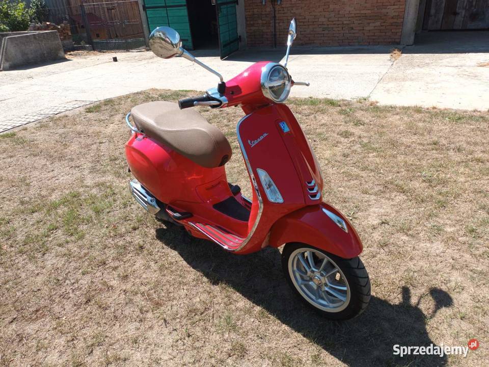 Skuter vespa primavera 50 4t 3v rosso 894 eu
