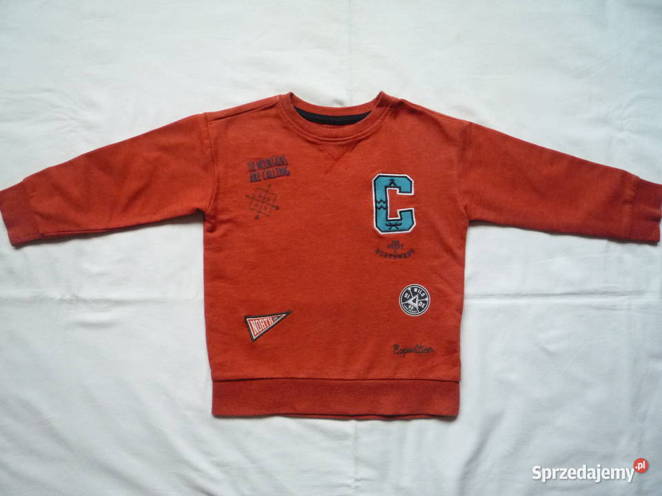 Reserved r 104 Bluzka grubsza bawełna Ceglasta z Rozmiar 104 zachodniopomorskie Szczecin