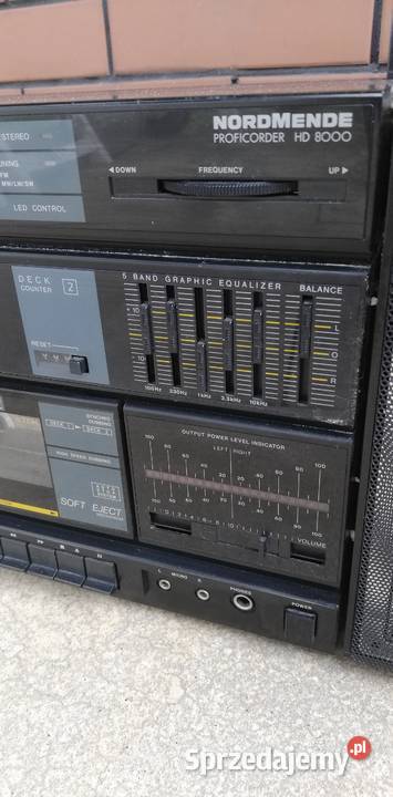 Radio magnetofon NORDMENDE stary boombox retro Garwolin sprzedam